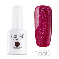 HKM-581203 Solid Color Nail Polish - 15mL Long-lasting Formula for Vibrant Nail Looks