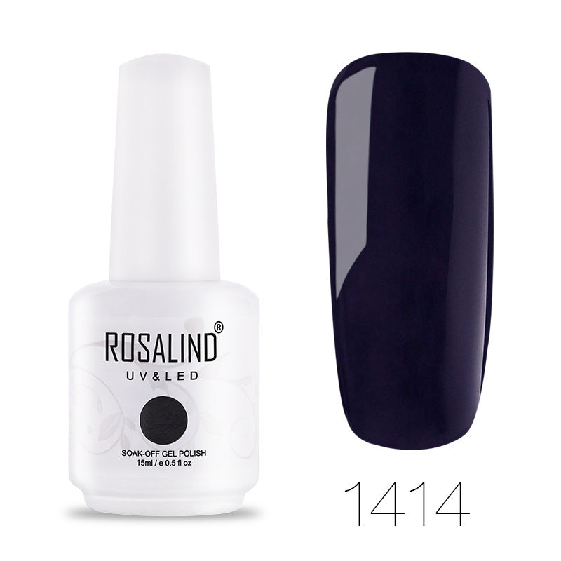 HKM-581203 Solid Color Nail Polish - 15mL Long-lasting Formula for Vibrant Nail Looks