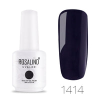 HKM-581203 Solid Color Nail Polish - 15mL Long-lasting Formula for Vibrant Nail Looks