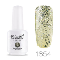 HKM-581203 Solid Color Nail Polish - 15mL Long-lasting Formula for Vibrant Nail Looks