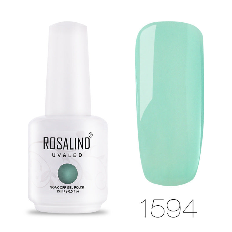 HKM-581203 Solid Color Nail Polish - 15mL Long-lasting Formula for Vibrant Nail Looks
