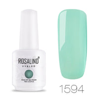HKM-581203 Solid Color Nail Polish - 15mL Long-lasting Formula for Vibrant Nail Looks