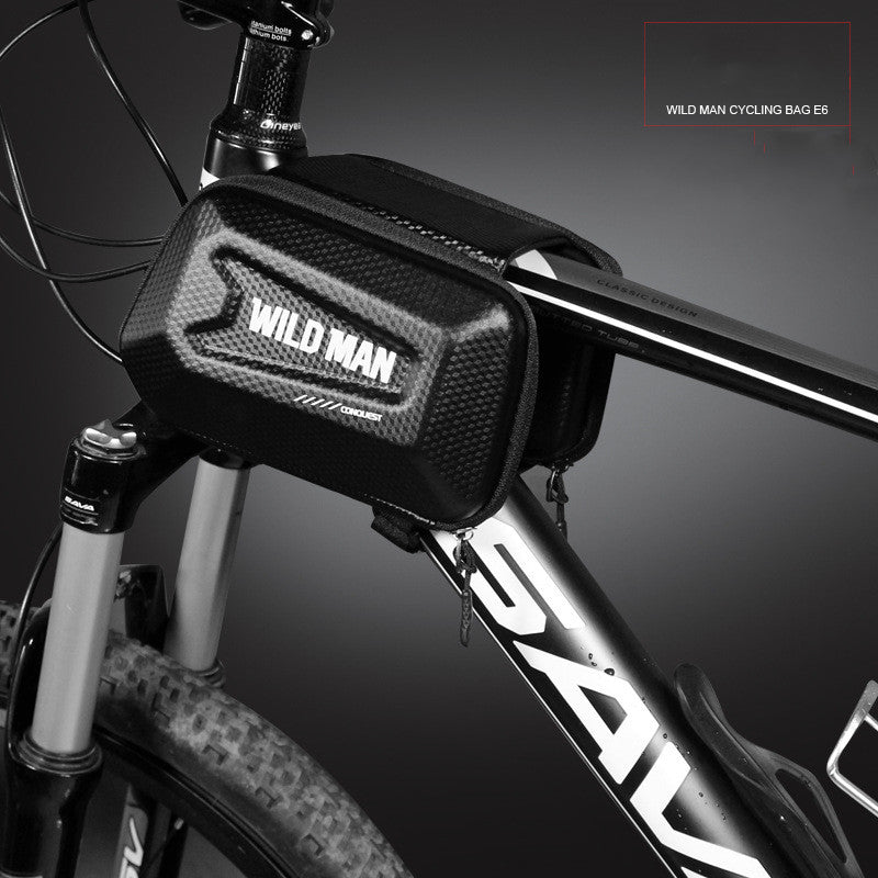 HKM-913363 Hard Shell Bicycle Saddle Bag for Mountain Bike Riding Accessories