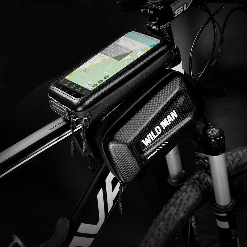 HKM-913363 Hard Shell Bicycle Saddle Bag for Mountain Bike Riding Accessories