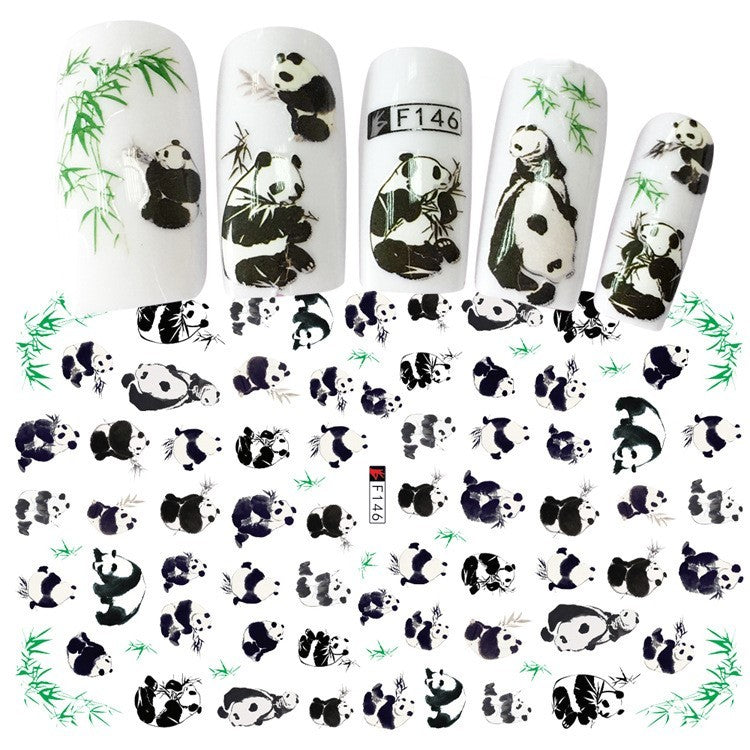 HKM-743891 Multicolor Adhesive Nail Decals - Three-Year Shelf Life Nail Stickers
