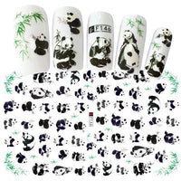 HKM-743891 Multicolor Adhesive Nail Decals - Three-Year Shelf Life Nail Stickers