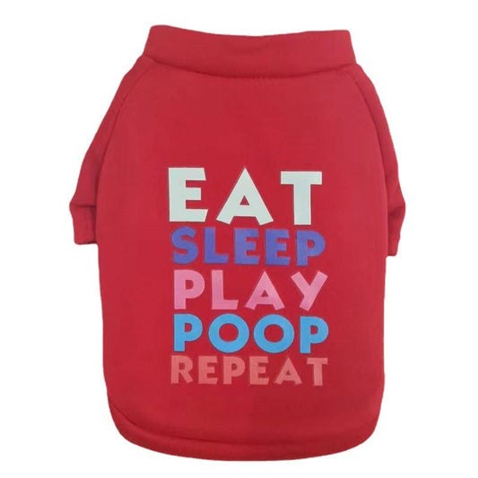 HKM-810835 Thickened Polyester Dog Sweater in Various Colors and Sizes