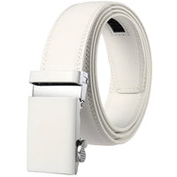HKM-330643 Designer Leather Automatic Buckle Men's Belt - Stylish and Durable Fashion Accessory