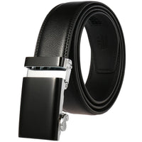 HKM-330643 Designer Leather Automatic Buckle Men's Belt - Stylish and Durable Fashion Accessory