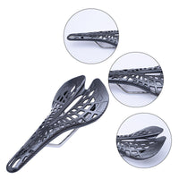 HKM-993555 Lightweight Carbon Fiber Hollow Saddle for Mountain and Road Bikes