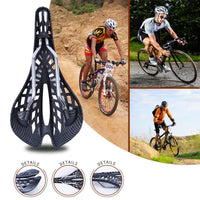 HKM-993555 Lightweight Carbon Fiber Hollow Saddle for Mountain and Road Bikes