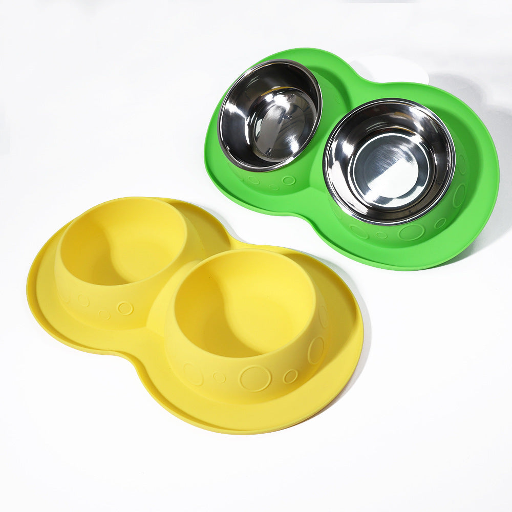 JMT-837578 Custom Non-Slip Silicone Waterproof Food & Water Mat for Pets