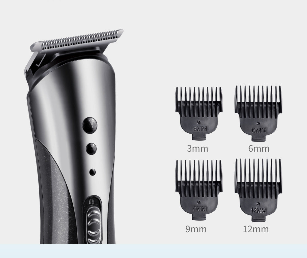 HKM-626899 Multi-Function Rechargeable Hair Clipper and Nose Hair Trimmer Set, Waterproof, 60 Min Runtime