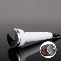 HKM-955091 Double-Head Ultrasonic Facial Beauty Equipment with Flat and Eye Operation Heads