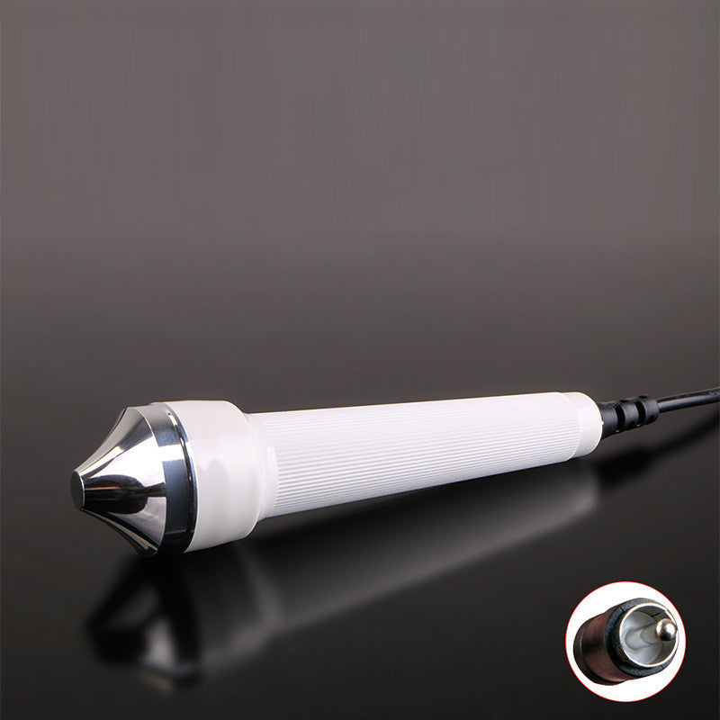 HKM-955091 Double-Head Ultrasonic Facial Beauty Equipment with Flat and Eye Operation Heads