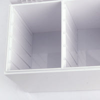 HKM-436371 Acrylic Eyelash Storage Box with Dust-Proof Flip Cover for Easy Organization