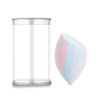HKM-372819 Multi-Use Latex-Free Makeup Sponge Set for Flawless Application - 6 Colorful Sponges & 2 Puffs