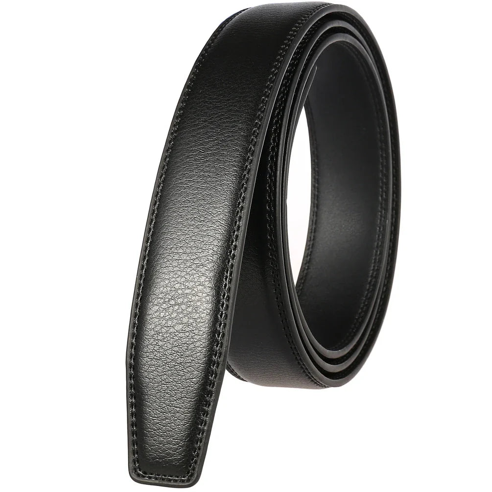 HKM-983699 Men's 3.0CM Automatic Belt Strap with Adjustable Fit