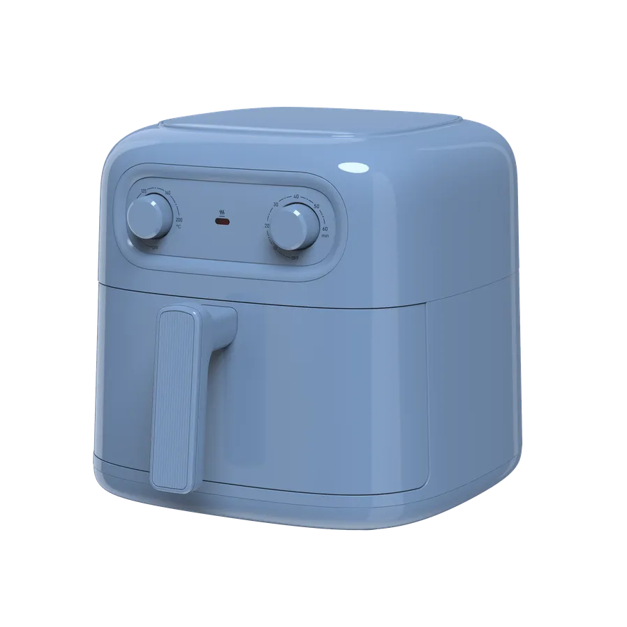 KTX-844435 Compact 4L Multifunctional Air Fryer with Dehydrator and Toaster Function – Oil-Free Cooking Made Easy