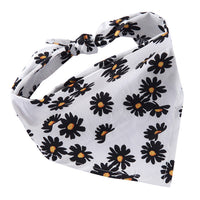 HKM-598739 Adjustable Cotton Dog Bandana - Soft Triangle Scarf for Small to Large Pets, Check Pattern, Perfect for All Seasons