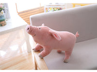 HKM-125459 Luxury Plush Sleeping Pig Dog Toy - Available in 25CM, 35CM, 45CM, and 60CM Sizes