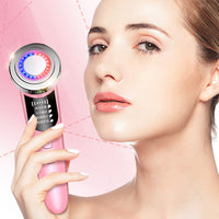 HKM-575379 Warm Skin Rejuvenation Facial Massager with Vibration and IPL Technology