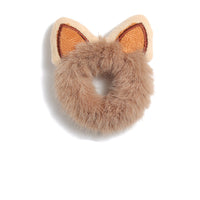 HKM-003987 Plush Tie-Up Antlers Hair Ring with Cartoon Rabbit Ears for Women and Girls
