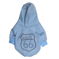 HKM-335443 Cozy Fleece Hoodie for Pets - Casual Comfort in Asian Sizes