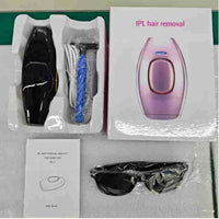 HKM-556755 Home Laser Hair Removal Device - Electric, ABS Material, Compact Design in Multiple Colors