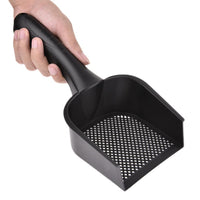 HKM-266707 Durable Indoor Cat Litter Scoop with Comfortable Handle - Eco-Friendly PVC, Portable Cleaning Tool