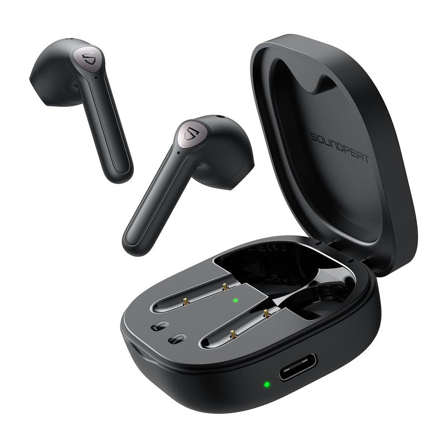 KTX-048403 TrueAir2 Wireless Bluetooth Headset with AptX, Dual Mic, CVC Noise Cancellation, and Long Battery Life for Sports and Running