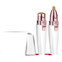 HKM-474771 USB Rechargeable 2-in-1 Lipstick Shaver and Eyebrow Trimmer for Smooth Hair Removal