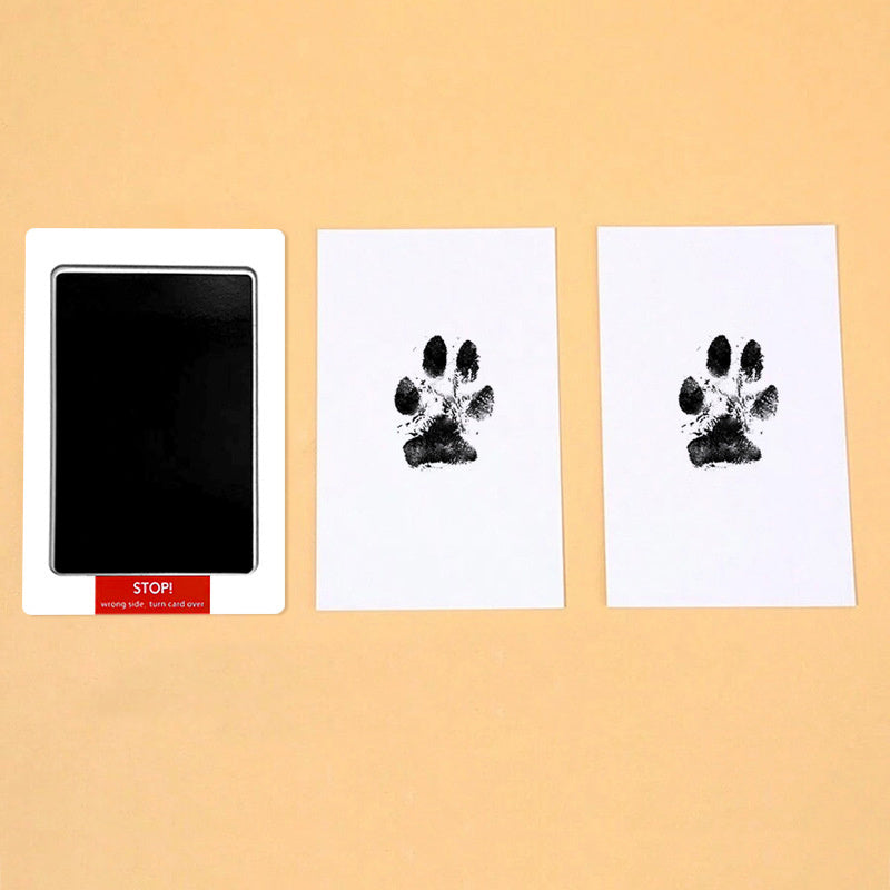 HKM-520467 Personalized Fingerprint Rubbing Postcard Photo Album for Kids and Pets