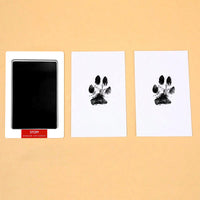 HKM-520467 Personalized Fingerprint Rubbing Postcard Photo Album for Kids and Pets