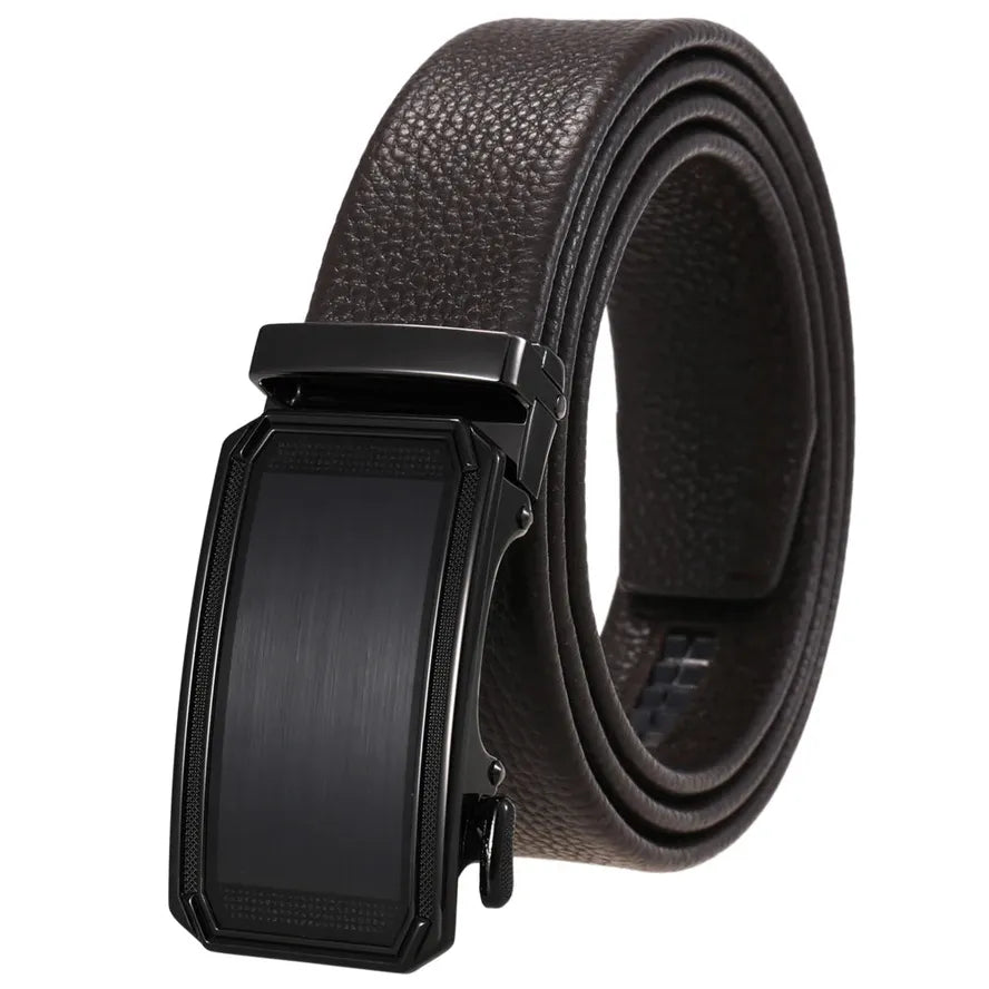 HKM-470611 Men's Cowhide Leather Casual Belt - Model LY36-24565-5