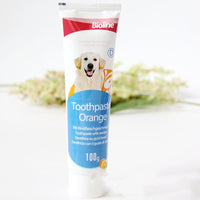 HKM-808851 Beef, Mint, and Orange Flavor Dog Toothpaste for Dental Care and Fresh Breath