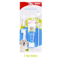 HKM-808851 Beef, Mint, and Orange Flavor Dog Toothpaste for Dental Care and Fresh Breath