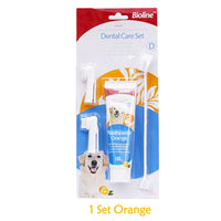 HKM-808851 Beef, Mint, and Orange Flavor Dog Toothpaste for Dental Care and Fresh Breath