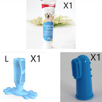 HKM-808851 Beef, Mint, and Orange Flavor Dog Toothpaste for Dental Care and Fresh Breath