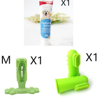 HKM-808851 Beef, Mint, and Orange Flavor Dog Toothpaste for Dental Care and Fresh Breath