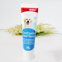HKM-808851 Beef, Mint, and Orange Flavor Dog Toothpaste for Dental Care and Fresh Breath