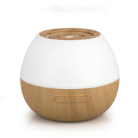 HKM-379283 Wood Grain Aromatherapy Humidifier with Colorful Ambient Light and Ultrasonic Atomization, 300ml Capacity