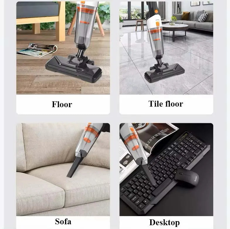 KTX-690963 3-in-1 Corded Stick Vacuum Cleaner for Hard Floors and Pet Hair