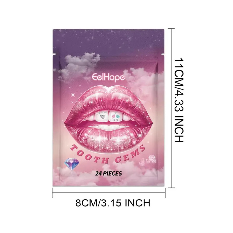 JMT-845834 Premium Tooth Gem Kit with Curing Light and Adhesive - Complete Set for Sparkling Smiles