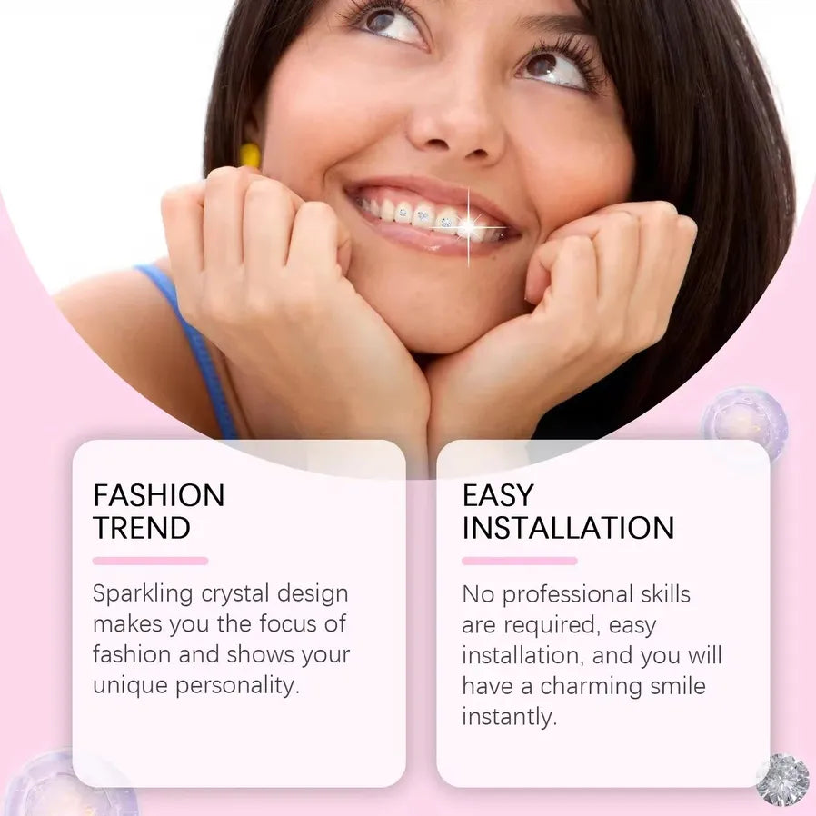 JMT-845834 Premium Tooth Gem Kit with Curing Light and Adhesive - Complete Set for Sparkling Smiles