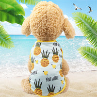 HKM-805715 Couple Mesh Pets Skirt T-shirt Vest Outfit for Dogs and Cats