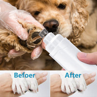 HKM-447251 Automatic Pet Nail Polisher for Cats and Dogs - USB Rechargeable Nail Clipper with Dual Speed Settings