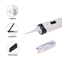 HKM-447251 Automatic Pet Nail Polisher for Cats and Dogs - USB Rechargeable Nail Clipper with Dual Speed Settings