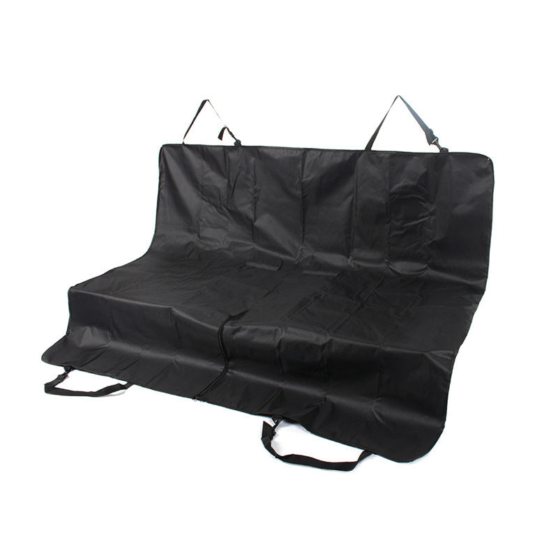 HKM-974611 Waterproof Pet Car Mat for All Seasons - Universal Fit for Five-Seater Vehicles, Black