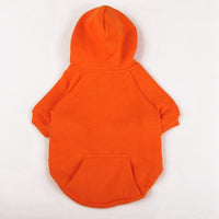 HKM-032147 Cozy Cotton Fleece Hooded Sweater for Dogs - Stylish Winter Jacket
